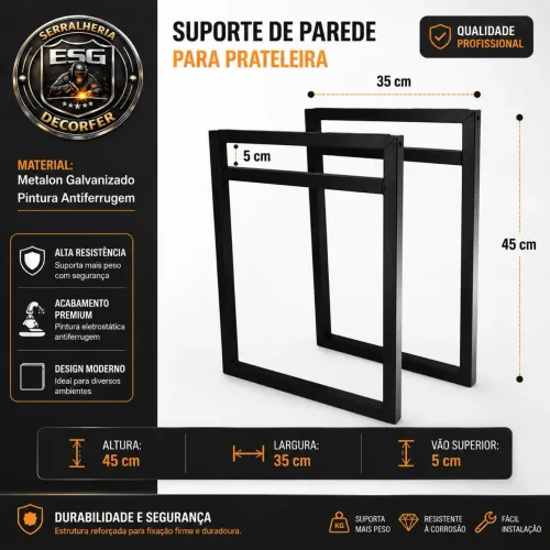 Suporte de prateleira