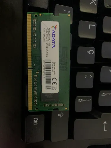 MEMÓRIA RAM DDR4 4gb - pente DDR4 adata