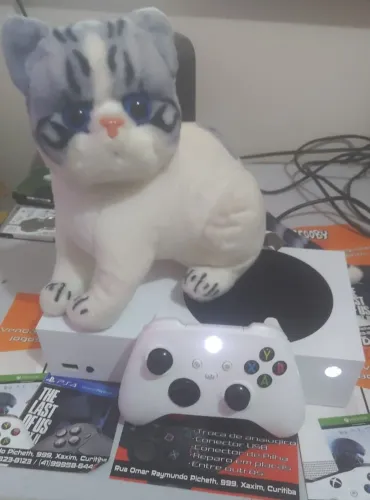XBOX SÉRIES S SEMINOVO,1 CONTROLE, GARANTIA 1 ANO, LOJA