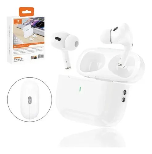 Fone De Ouvido H'maston Bluetooth 5.4 Sem Fio Tws F927 Branco