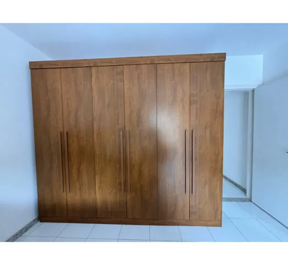 Guarda roupa e cabeceira com led