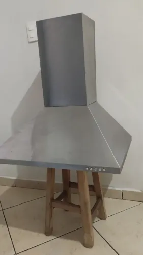 Coifa e Depurador de parede em inox 