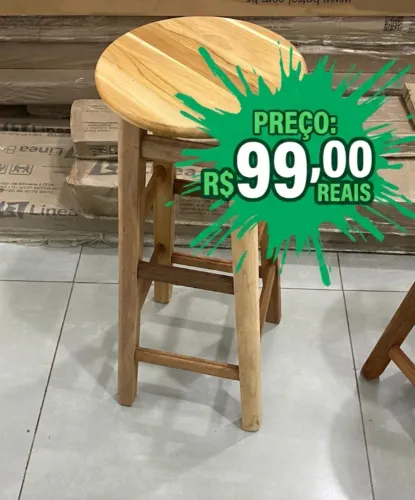 BANQUETA ALTA SÓ MESAS