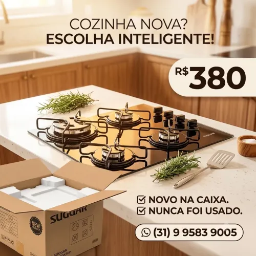 Cooktop novos apartir de 300,00