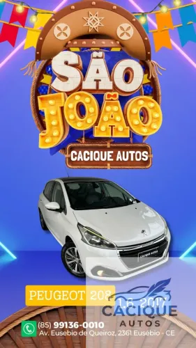 Peugeot 208 Griffe 1.6 Flex 16V 5P Aut. 2017