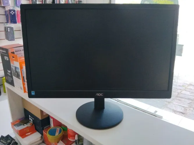 Monitor Full HD <br>21.5<br>Marca AOC<br>Led<br>Valor R$300.00