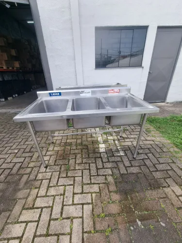 Tanque industrial em inox