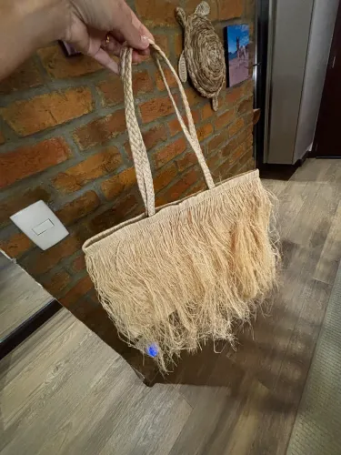 Bolsa Original de palha Malu Borges (florença )
