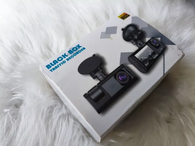 Camera Veicular Dashcam 1080p com câmera de re 