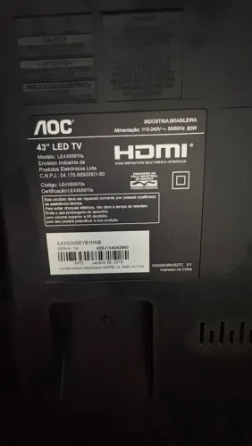 Tv AOC LED 43