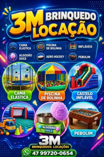 Cama elástica inflável