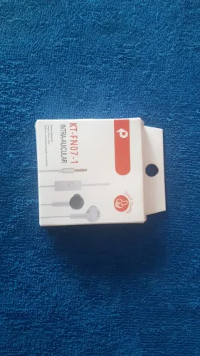 fone de ouvido para celulares com entrada p2 novo na caixa