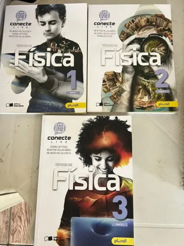 LIVROS DIDÁTICOS ENSINO MÉDIO - NOVOS, NA CAIXA!