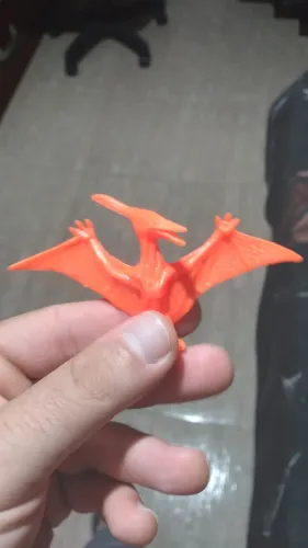 Miniatura Pterodáctilo Laranja