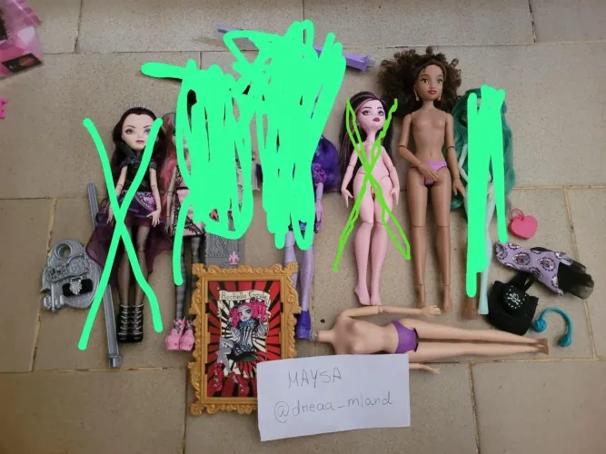Lote bonecas Monster High disney 
