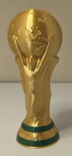 Miniatura Taça da Copa do Mundo FIFA - Impressão 3D 