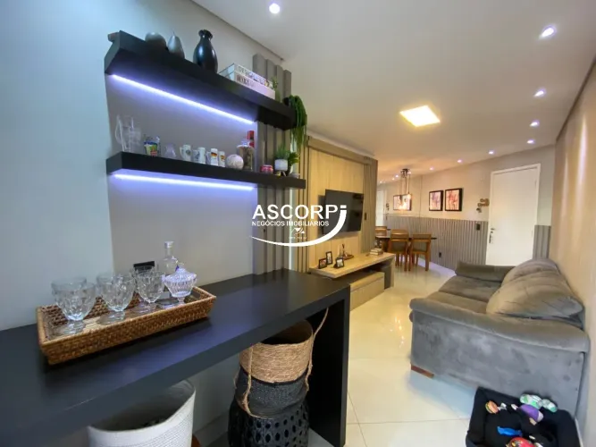 Apartamento á venda no condomínio Residencial Plaza Mayor, Pauliceia, Piracicaba.