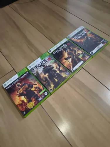 Coleção Gears of War Originais Xbox 360