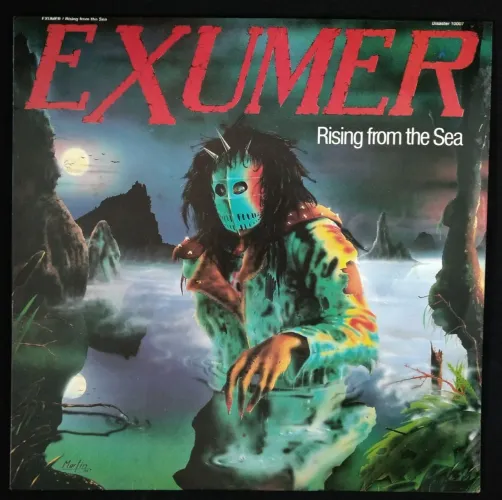 Lp Exumer - Rising From The Sea Sem encarte Nacional Woodstock 1988 Thrash metal 