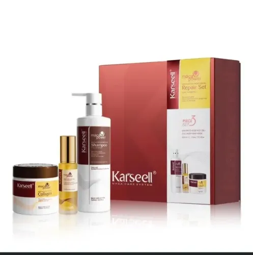 Kit karseell shampoo, óleo e máscara original