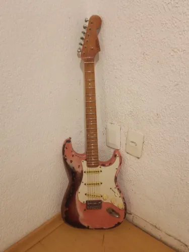 Guitarra Stratocaster Hardtail Relic Luthier Garcia