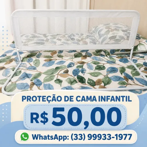 Grade para cama infantil 