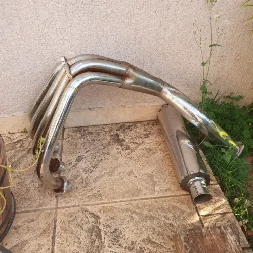 Escapamento 4x1 CBX-750 7 Galo