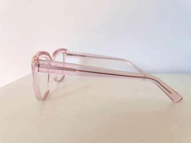 Armação de Óculos Feminino Rosa