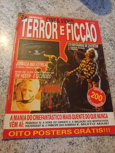 Antiga Revista SET Especial Terror e Ficção