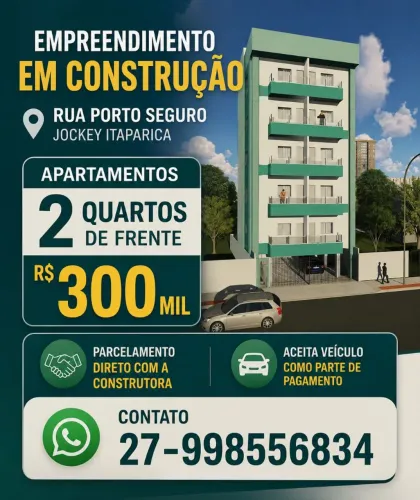 ULTIMAS UNIDADES ITAPARICA APTO 2QUARTOS A PARTIR DE 300 MIL REAIS ACEITA VEÍCULO
