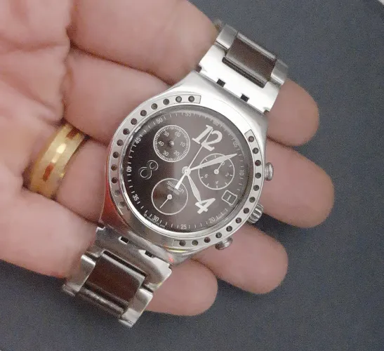 Relógio suíço SWATCH conografo original RELIQUIA lindo antigo