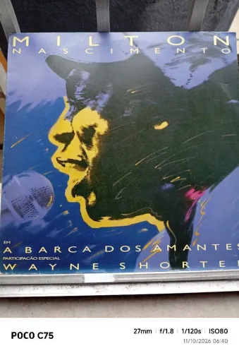 LP Milton Nascimento - A Barca dos Amantes - Polygram Original
