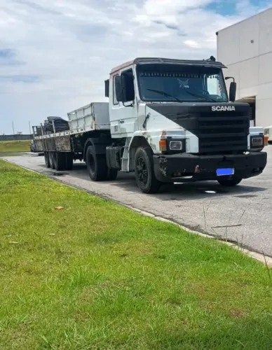 Scania 112H ano 85 e Carreta Randon ano 94
