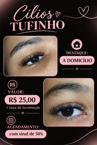 Cílios tufinho