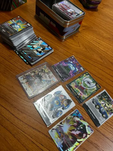 Coleção completa de Cartas Dragon Ball originais + Goku super raro