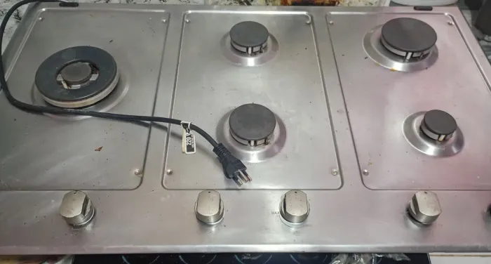 Fogão Cooktop 5 bocas Brastemp