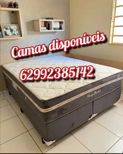 Camas box à pronta entrega!