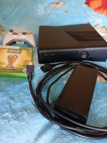 Xbox 360 com HD externo