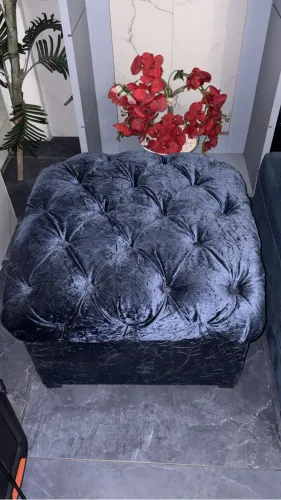 puff capitonê 