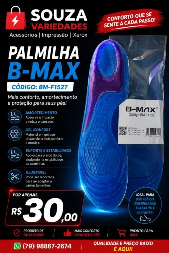 Palmilha ortopédica