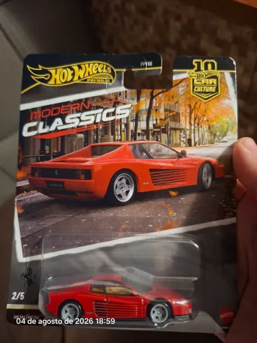 Ferrari Testarossa Hot Wheels Premium
