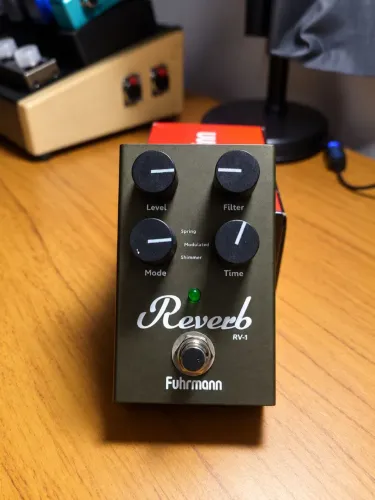 Pedal Fuhrmann Reverb RV-1 - Excelente Estado