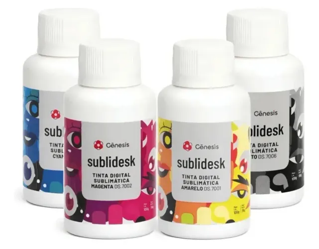 Kit tinta sublimação Gênesis