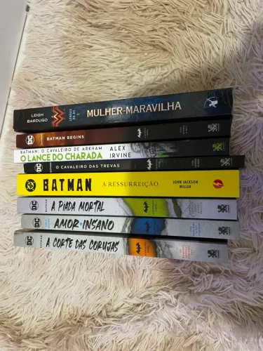 DESAPEGO! Pacote de livros novos DC Comics!