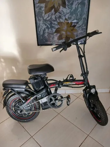 BICICLETA ELÉTRICA DOBRÁVEL