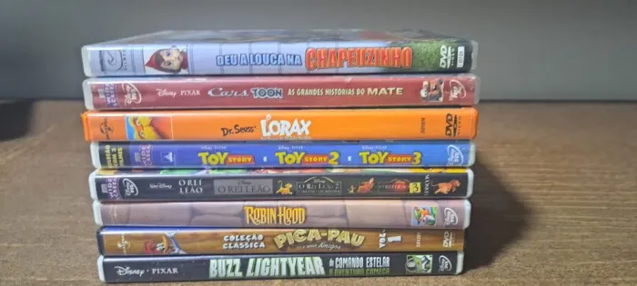 DVDs infantis