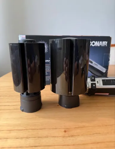 escova rotating air brush diamond brilliance conair