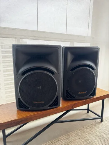 Caixas Hayonik Ativa e Passiva 300W (Falante JBL) + tripé