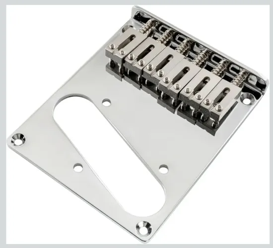 Ponte Telecaster Modern Saddless AÇO !! Leia !!