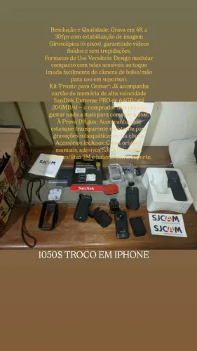 800$ pra hj sjcam c300